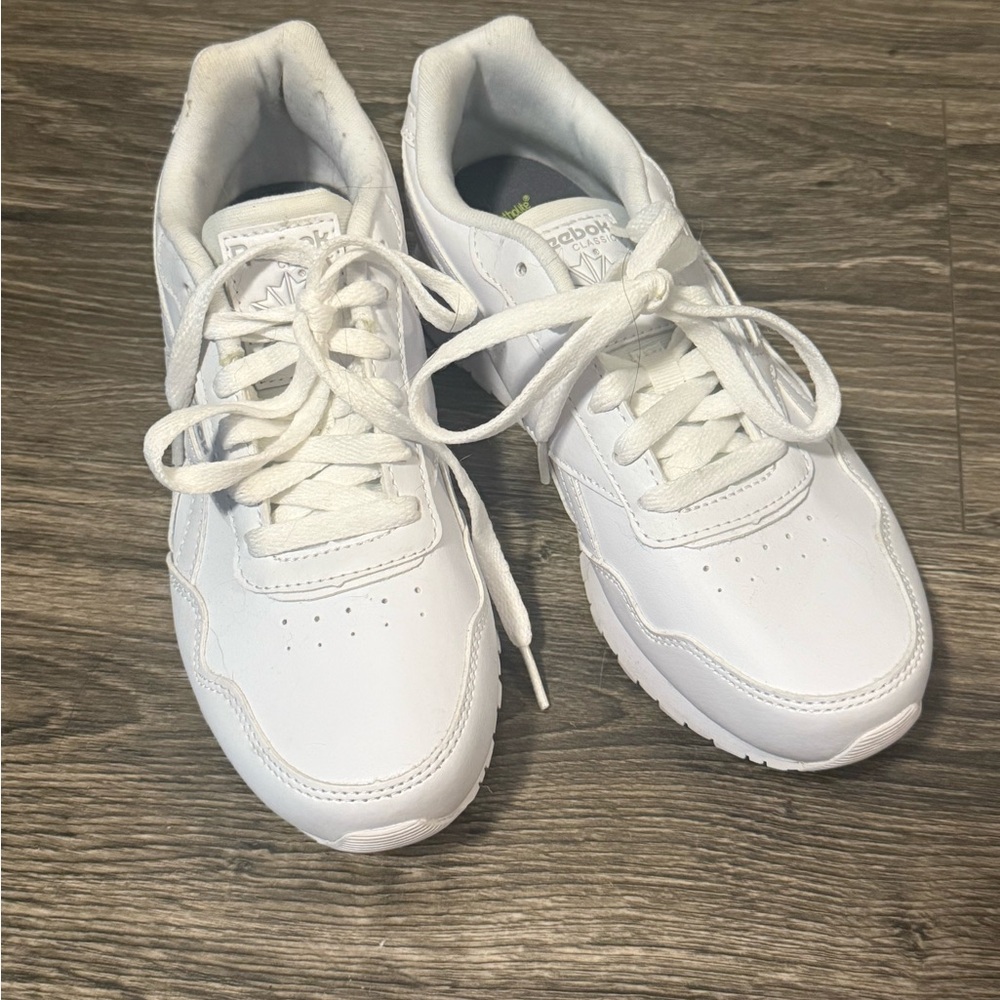 Reebok White Athletic Shoes